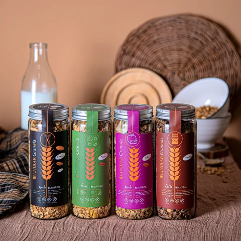 انواع گرانولا بانی بار